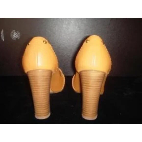 Chloe Pumps Heels Shoes Tan 36 EUR 6 US New In Box - Picture 4 of 6